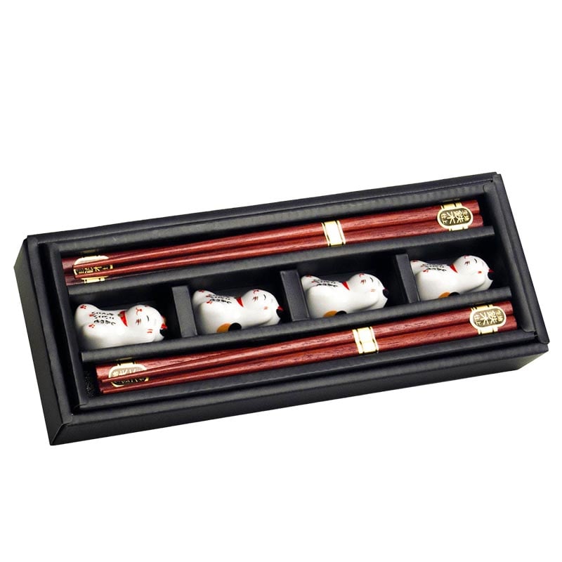 Essstäbchen mit Vilosteinen, Süße Katzen