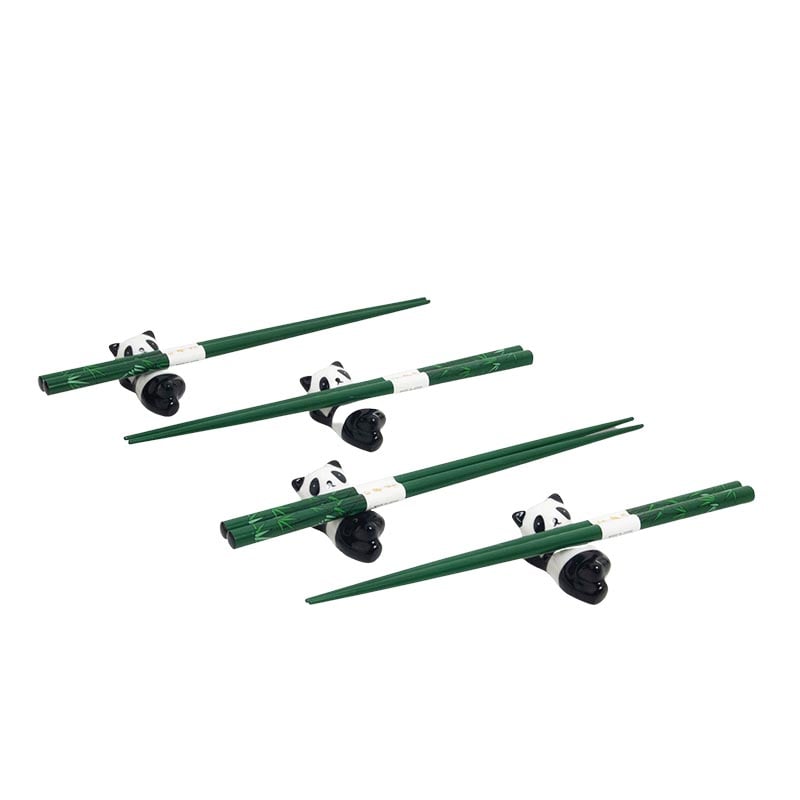 Essstäbchen mit Vilosteinen, Pandas