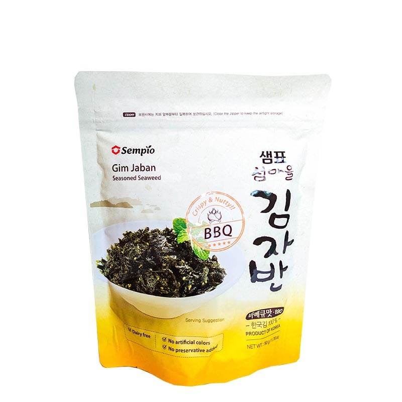 BBQ-gewürzte Seetangflocken 50g