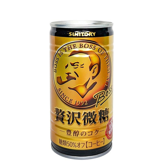 Boss Coffee Weniger Zucker 185ml