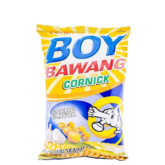 Krosse Maiskörner Knoblauch Boy Bawang