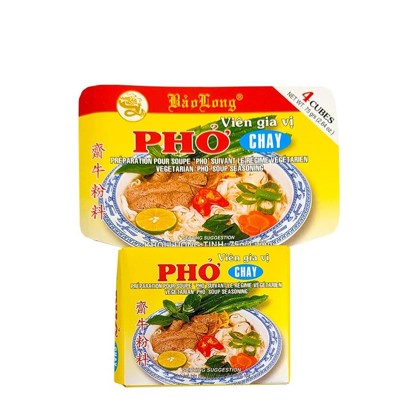 Brühwürfel Nudelsuppe Pho Vegan