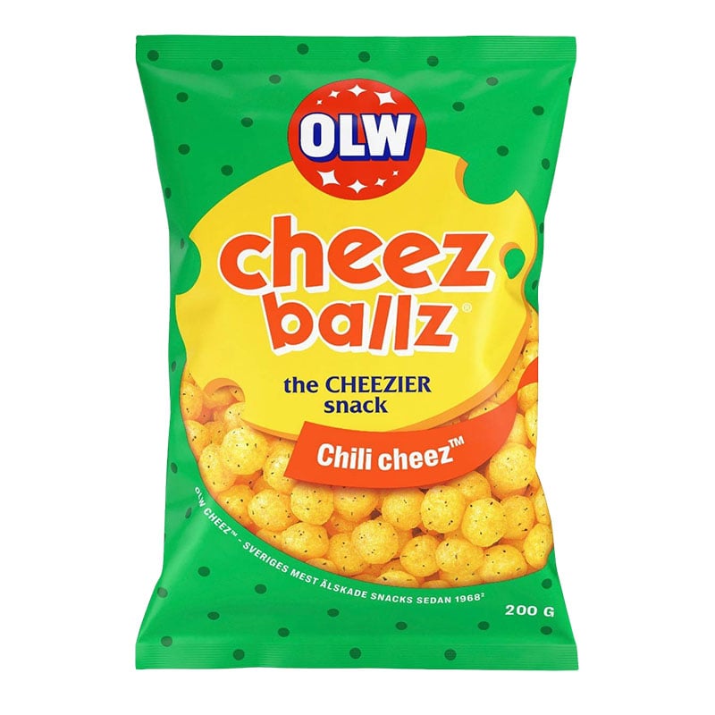 Cheez Ballz Chili Cheez OLW 200g