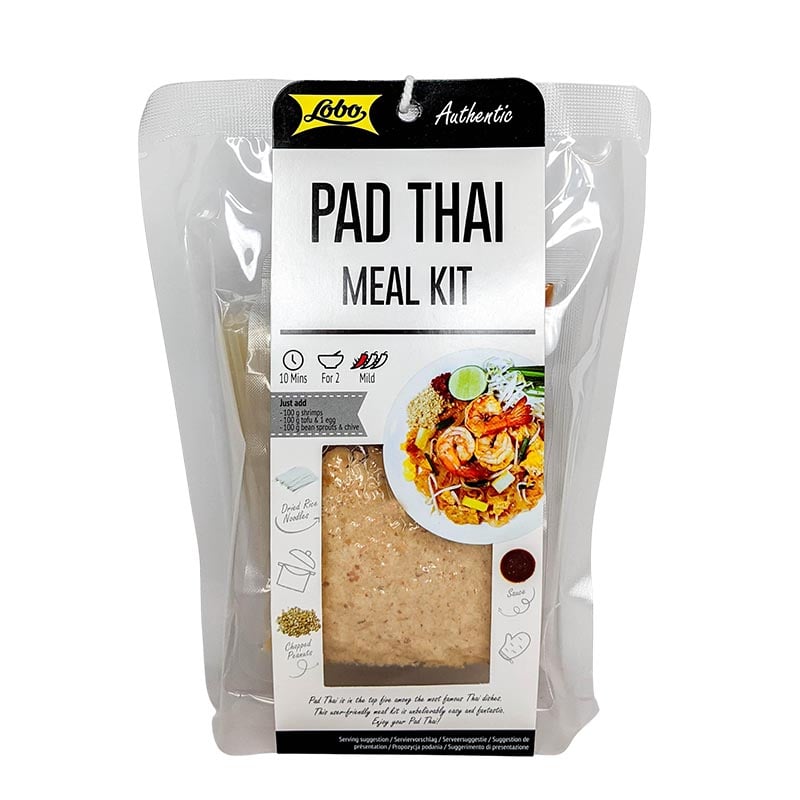 Pad Thai Kochset einfach zubereitet 2 Portionen