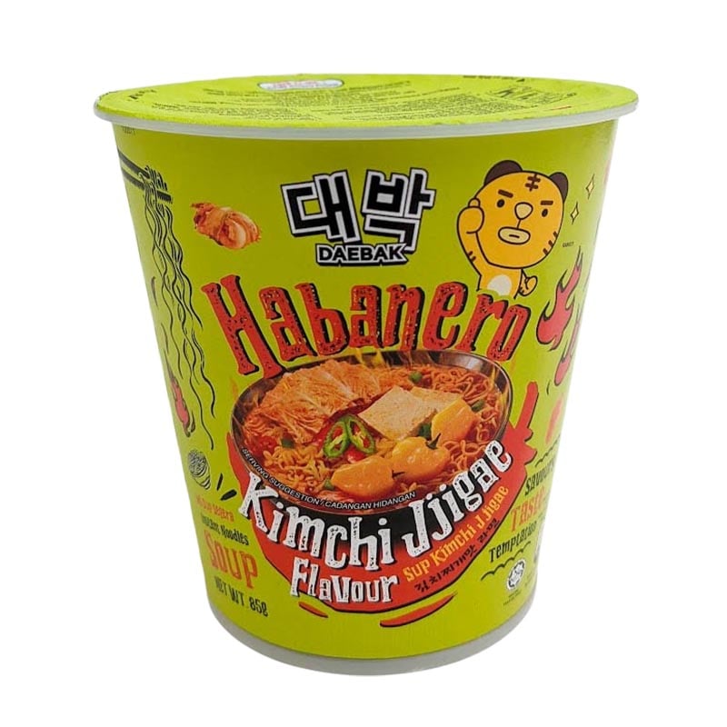 Daebak Habanero Nudel-Tasse Kimchi Jjigae