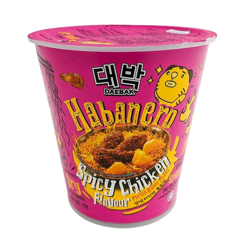 Daebak Habanero Nudel-Tasse Scharfes Hühnchen