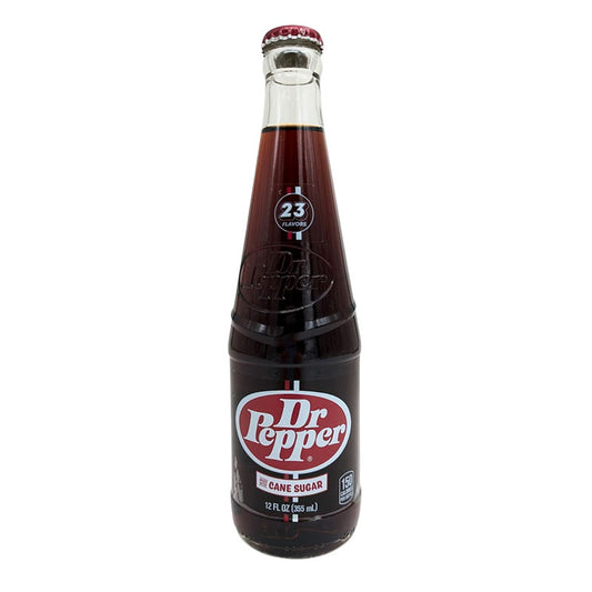Dr. Pepper (klassische Flasche mit echtem Zucker) 355ml