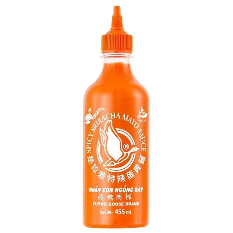 Sriracha-Mayonnaise Extra Scharf Flying Goose 455ml