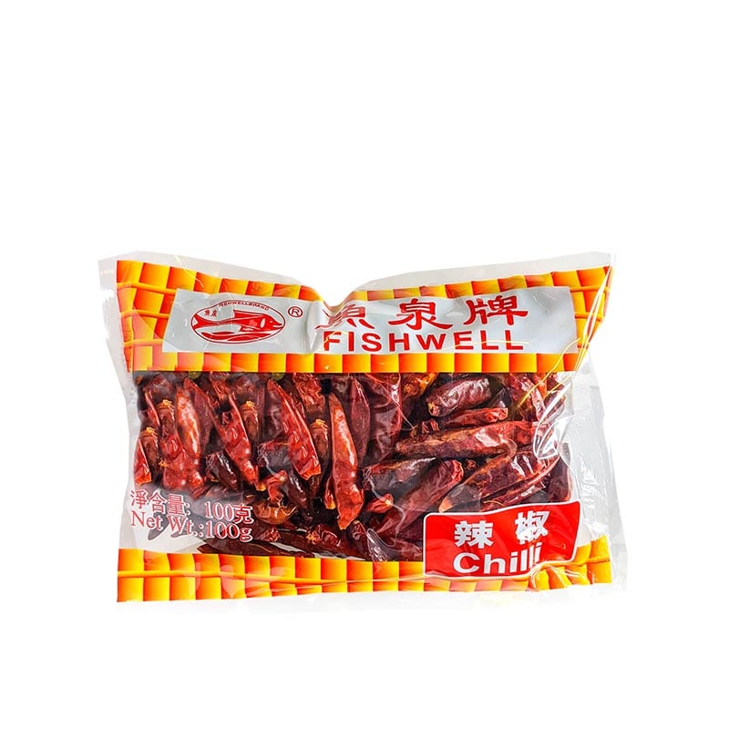 Getrocknete rote Chili 100g