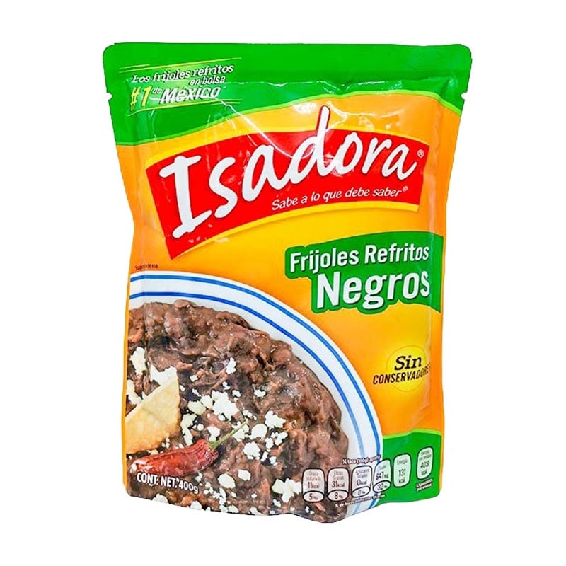 Frijoles Negros Gebratene Schwarze Bohnen 430g
