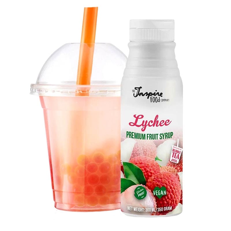 Fruchtsirup Bubble Tea Litschi 300ml (10 Portionen)