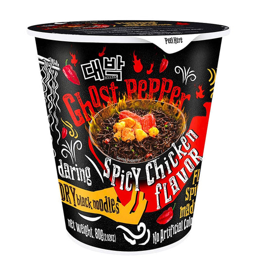 Daebak Ghost Pepper Nudel-Tasse Scharfes Hühnchen