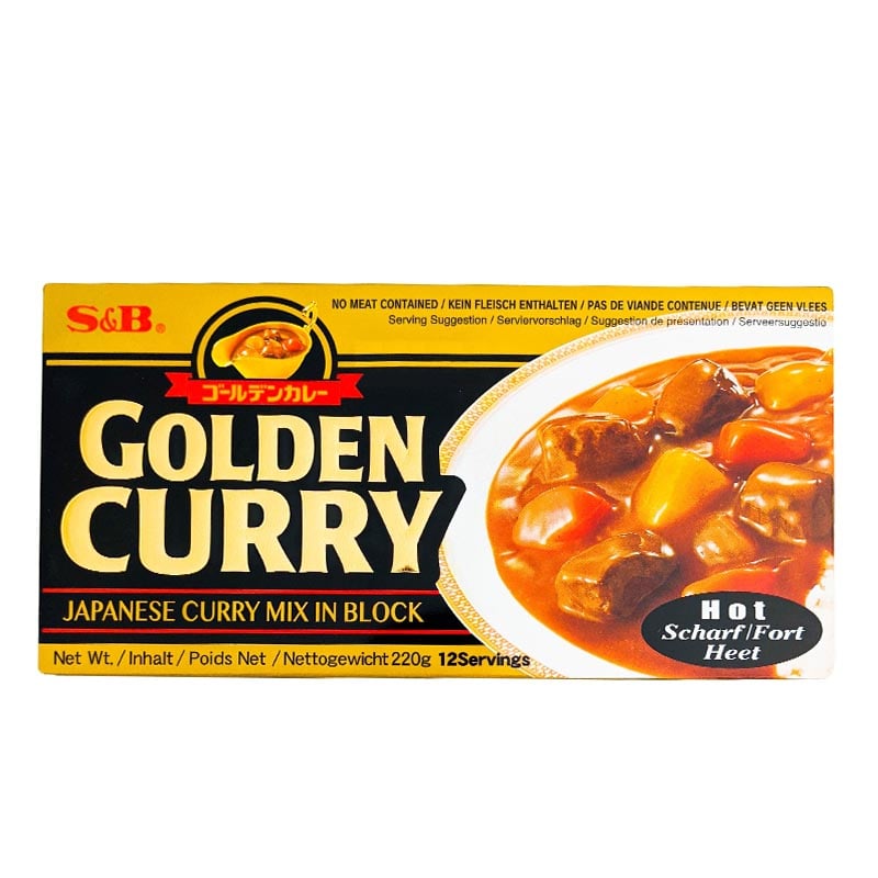 Golden Curry Scharf S&B 220g