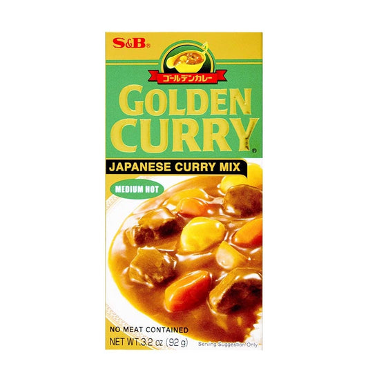 Golden Curry Mittel 5 Portionen S&B 92g