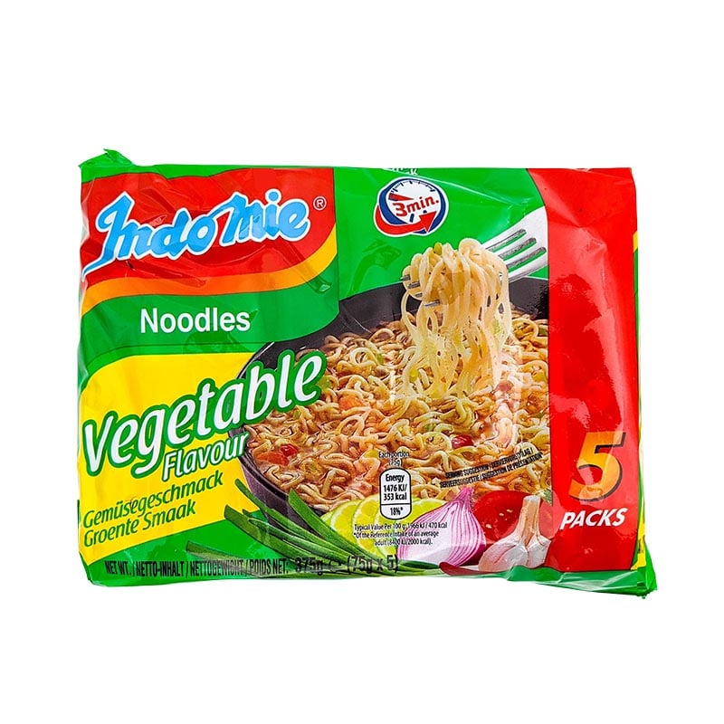 Nudelsuppe Gemüse Soto Mi Indomie 5er-Pack