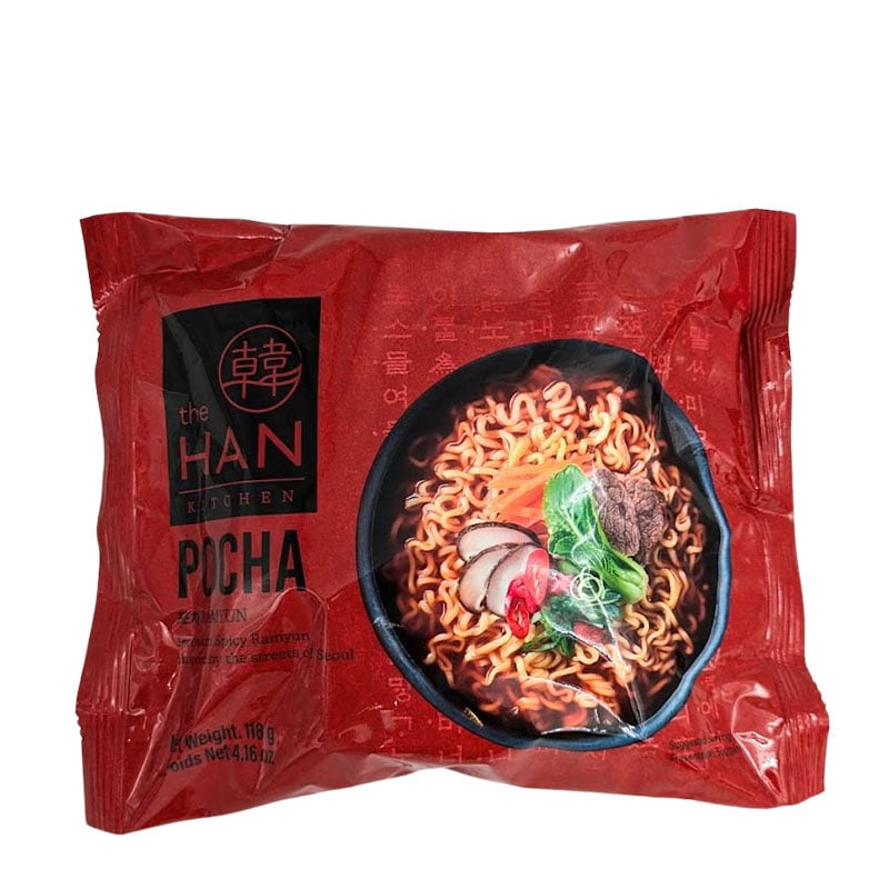 Pocha Ramyun Han Kitchen Premium-Instant Nudeln 118g