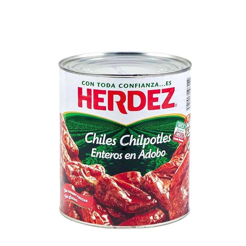 Eingelegte Chipotle in Adobo-Marinade Herdez 198g