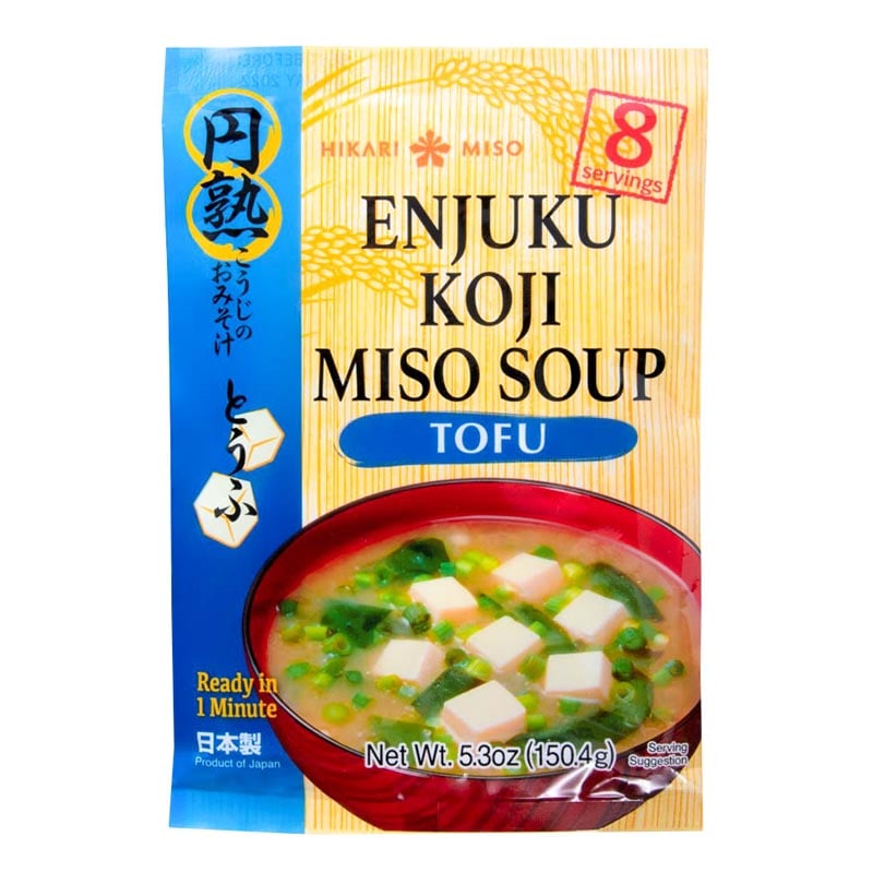 Enjuku Misosuppe frischer Tofu 8 Portionen