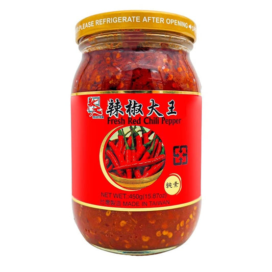 Eingelegte frische Chili, superscharf 450g