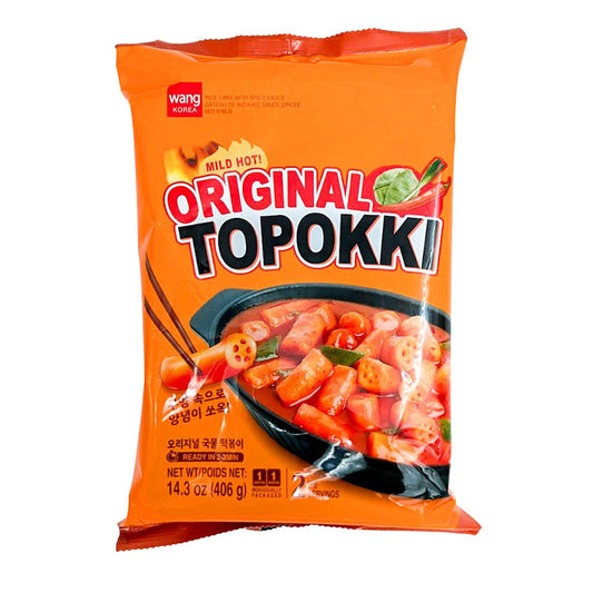 Instant-Rice Cakes Tteokbokki Milde Soße 2 Portionen 406g