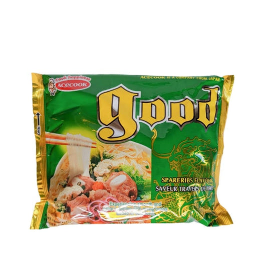 Glasnudeln mit Rippchengeschmack