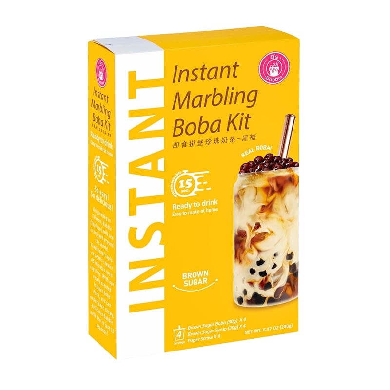 Marbling Boba Kit Mach deinen eigenen Bubble Brown Sugar Tea 4er-Pack