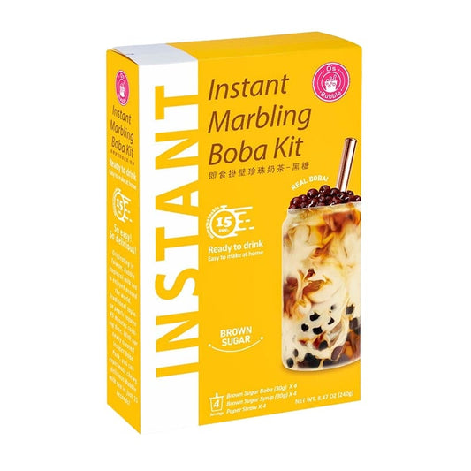 Marbling Boba Kit Mach deinen eigenen Bubble Brown Sugar Tea 4er-Pack