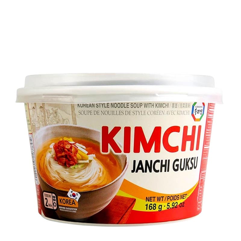 Kimchi Janchi Guksu Nudelsuppe Somen