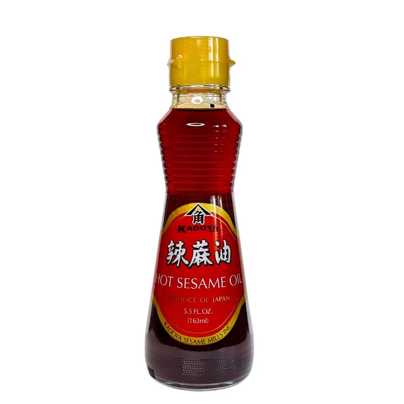 Japanisches Sesamöl Kadoya (Scharf) 163ml