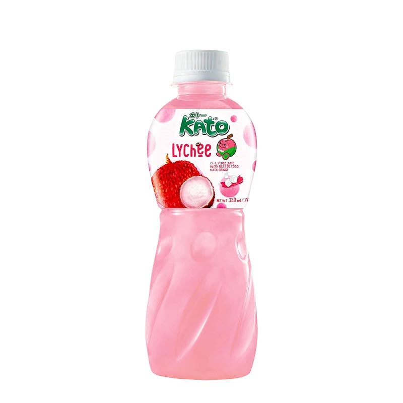 Fruchtsaft Kato Litschi Nata de Coco 320ml