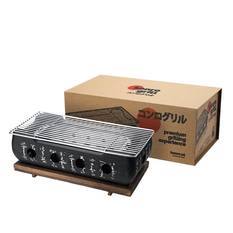 Japanischer Tischgrill Konro Groß 36×18x13cm