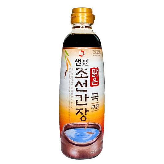 Glutenfreie Sojasoße traditionell gebraut (Chosun) 500ml