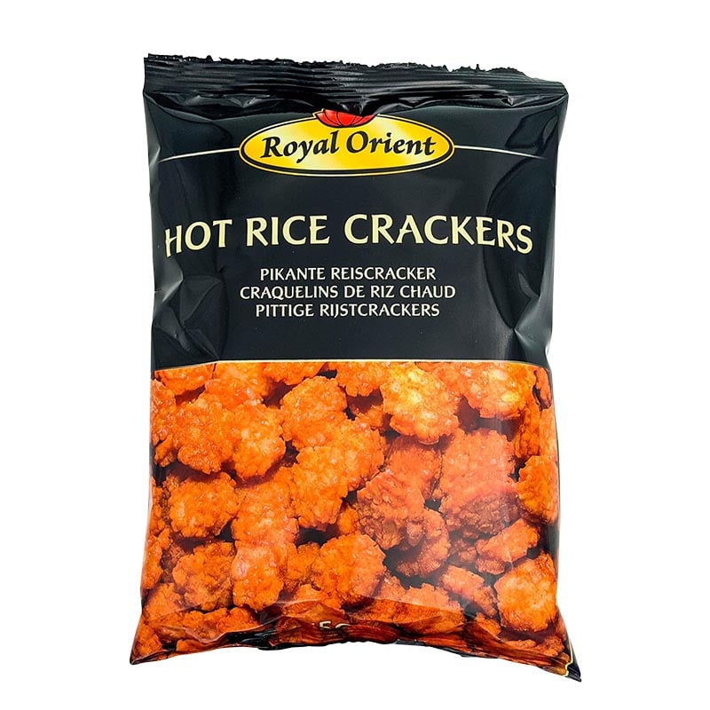 Würzige Snacks mit Puffreis