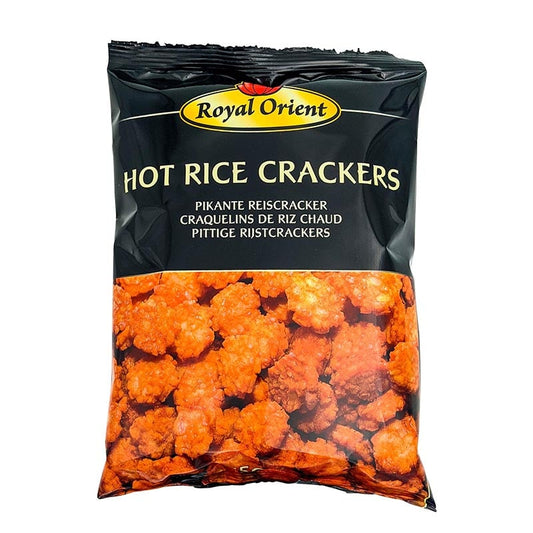 Würzige Snacks mit Puffreis