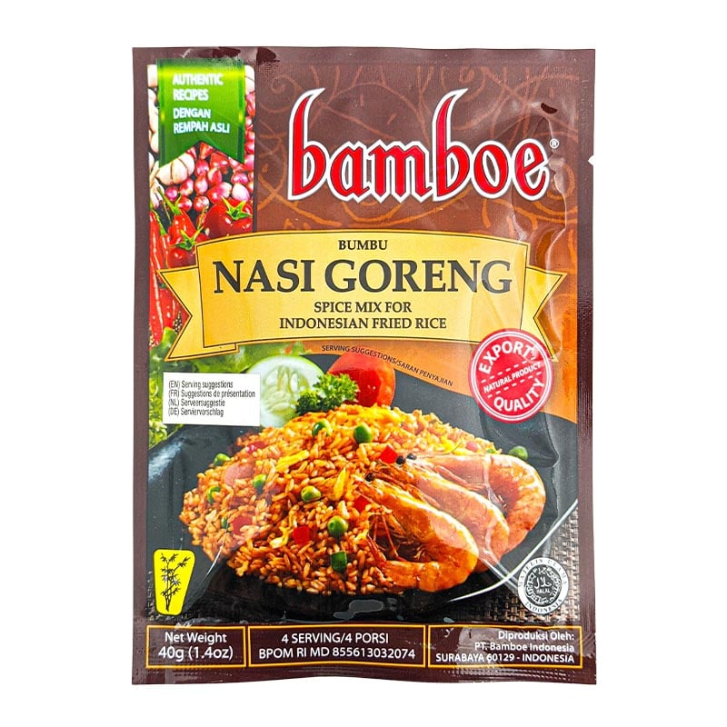 Nasi Goreng indonesischer gebratener Reis (Gewürzmischung für 4 Portionen) 40g