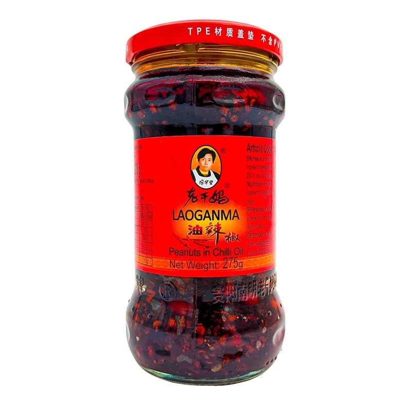 Lao Gan Ma Erdnüsse in Chiliöl 275g