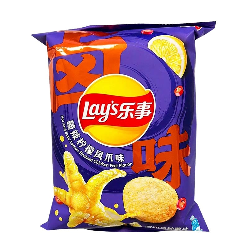 Lay's Chips Hühnerfüße Zitrone 70g