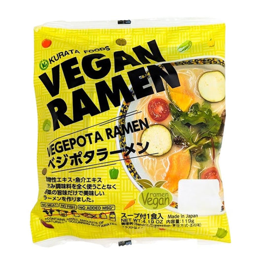 Luxuriöse Vegane Ramen mit Brühe (Vegepota) 1 Portion