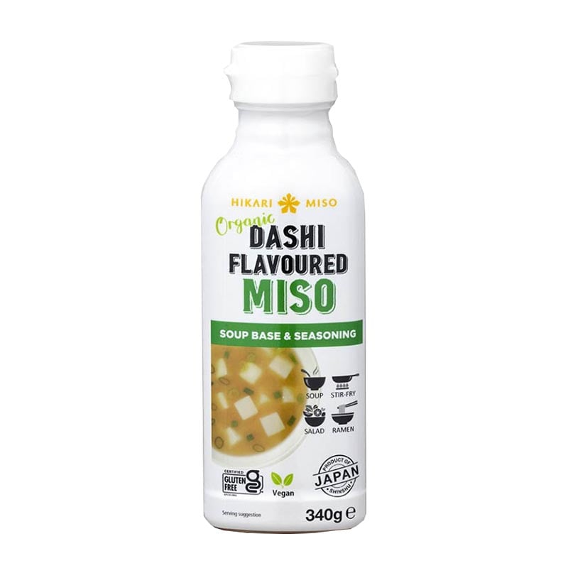 Miso mit veganem Dashi Hikari Miso 340g