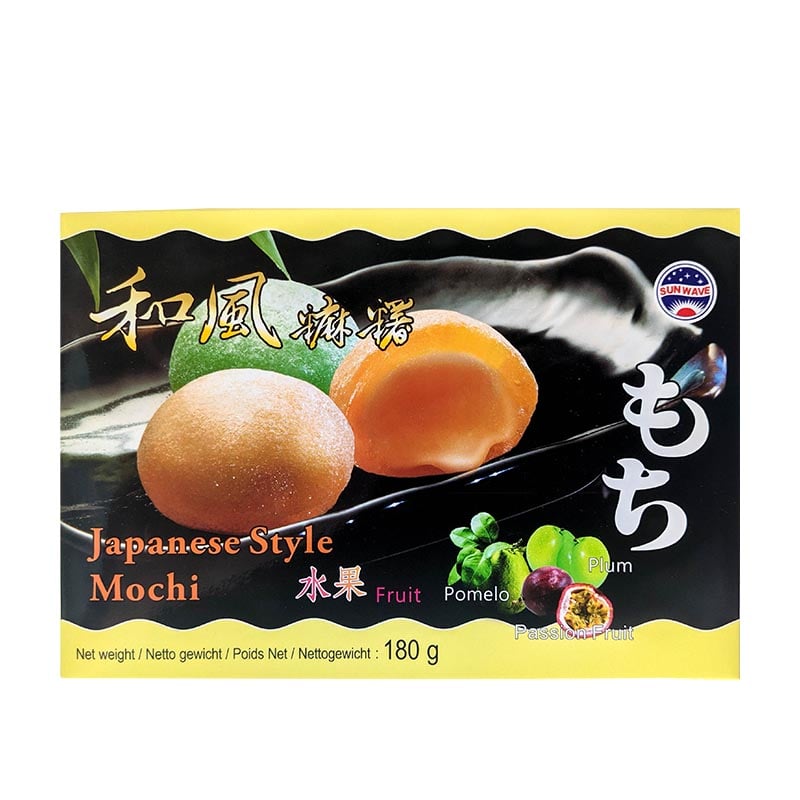 Mochi Passionsfrucht, Pflaume & Pomelo 180g