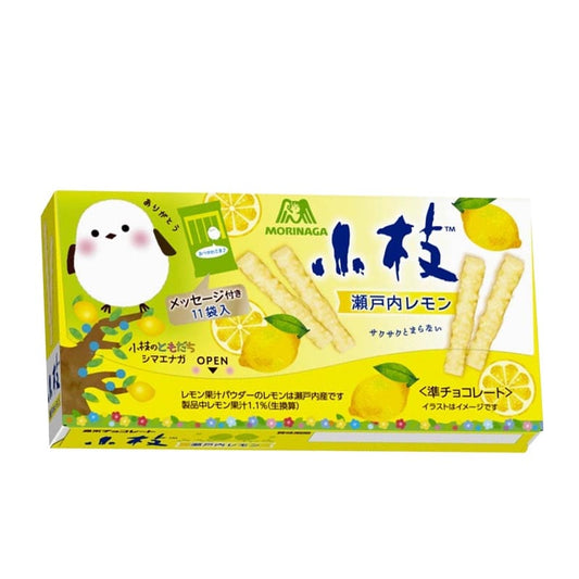 Morinaga Knusperstäbchen Zitrone & Schokolade 59.4g