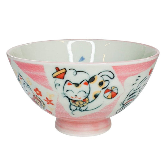 Kawaii Kleine Schüssel Katzen Rosa 300ml