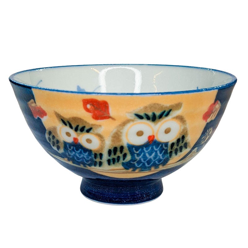 Kawaii Kleine Schüssel Eulen 300ml
