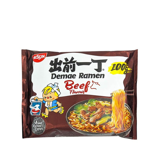 Nissin Demae Rindfleisch