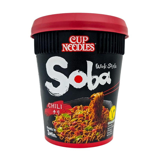 Nissin Soba Nudel-Tasse Wok-Stil Chili