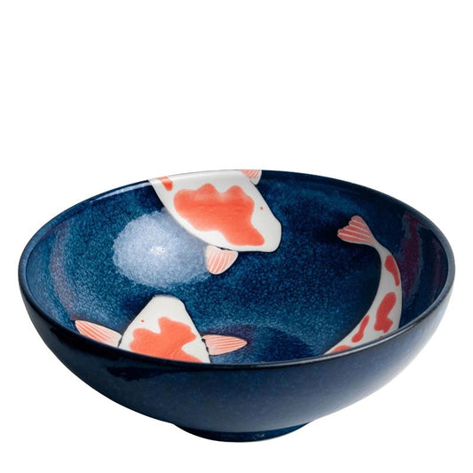 Reis- und Suppenschale japanisch Koi 21,5 cm