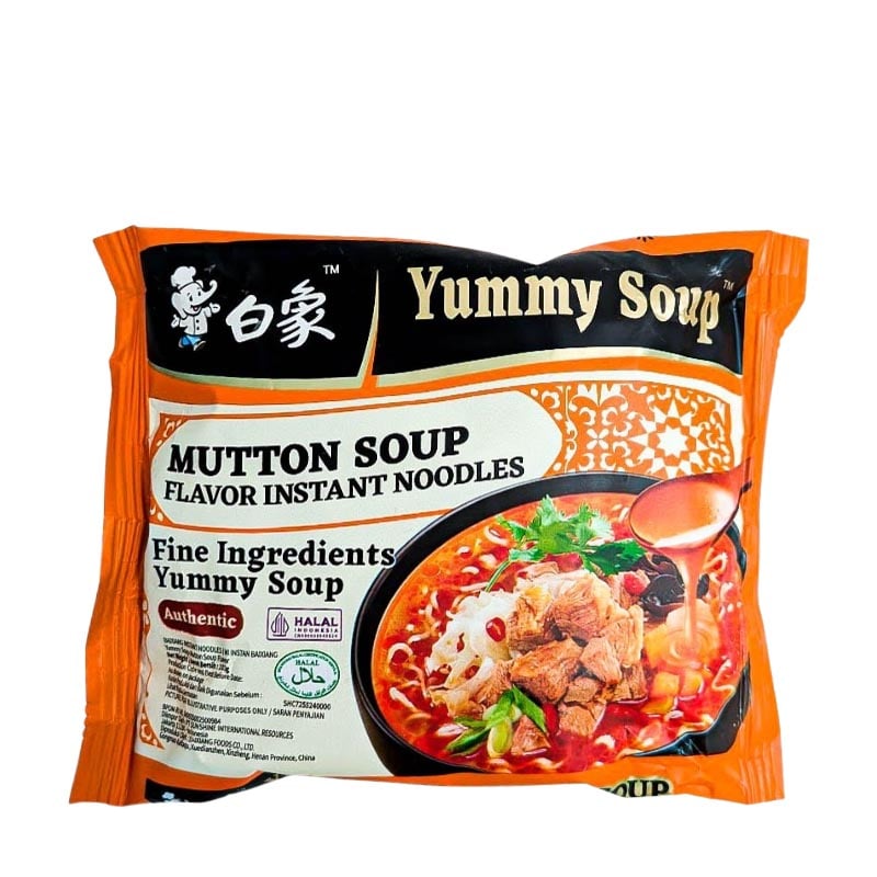 Nudelsoppa Klassisk Lammsmak Bai Xiang