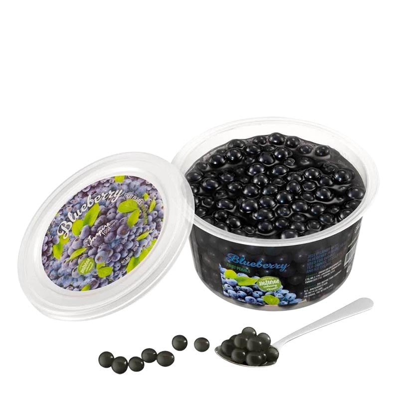 Popping Boba Fruchtperlen Bubble Tea Blaubeere 450g