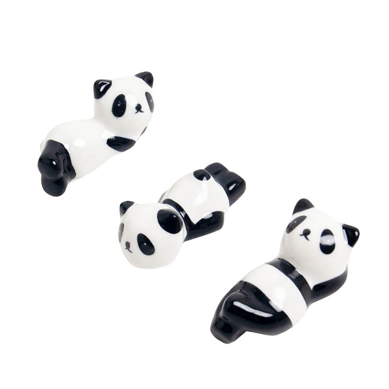 Stäbchenablage für Essstäbchen Pandas (1 Stück)