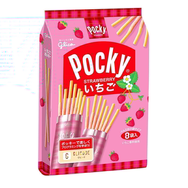 Pocky Erdbeere 8er-Pack